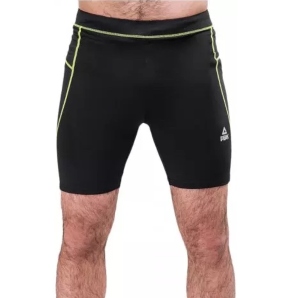 PEAK Sport Men's Tight Shorts Fluorescent Green